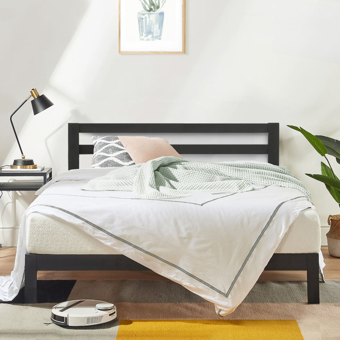 Mellow Low Profile Bed Frame Bed & Reviews Wayfair